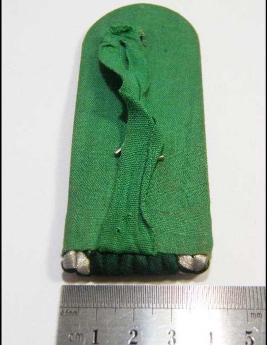 RDA da Alemanha de Leste Volkspolizei Offiziersschüler Epaulette da prancha de ombro do segundo ano (Guerra Fria)