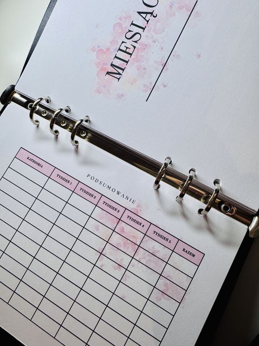 Planer finansowy, niedatowany 12 miesiecy