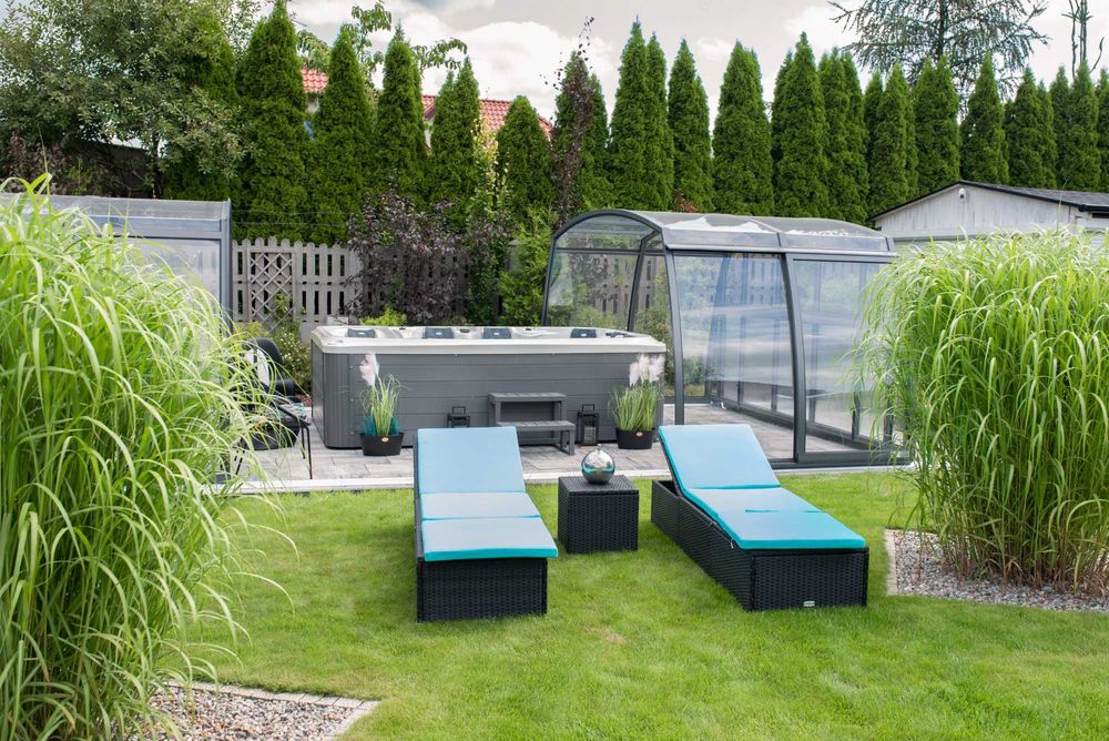 Zadaszenia jacuzzi wanny AURORA SPA - Bucovers