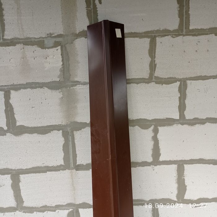 Конёк на крышу коричневый