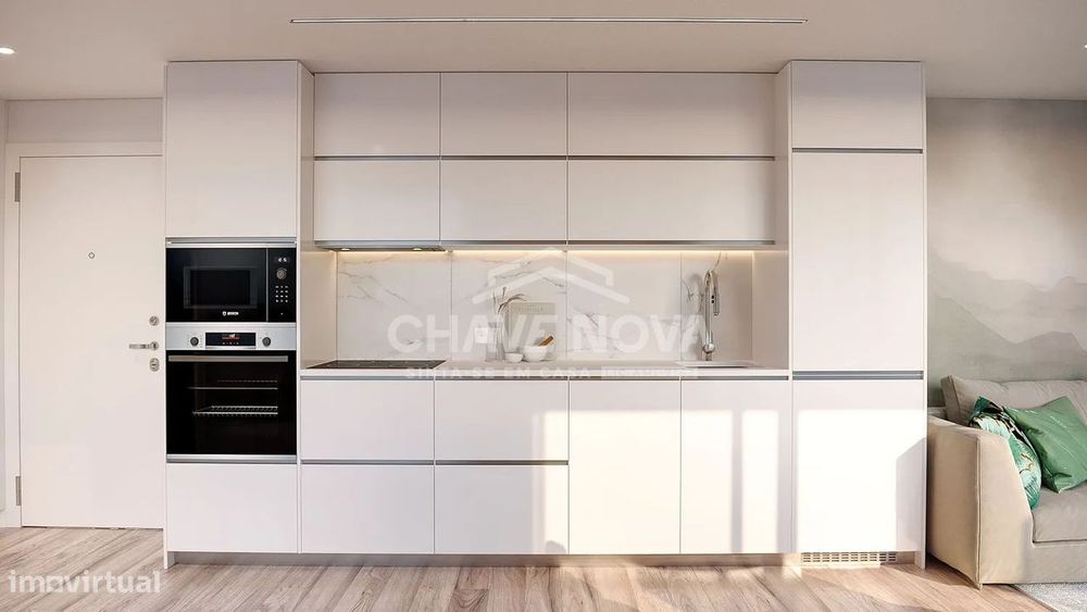 Apartamento T1+1 Novo c/Varanda em Canidelo