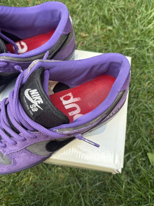 Кросівки Nike SB Dunk Low x Supreme Purple
