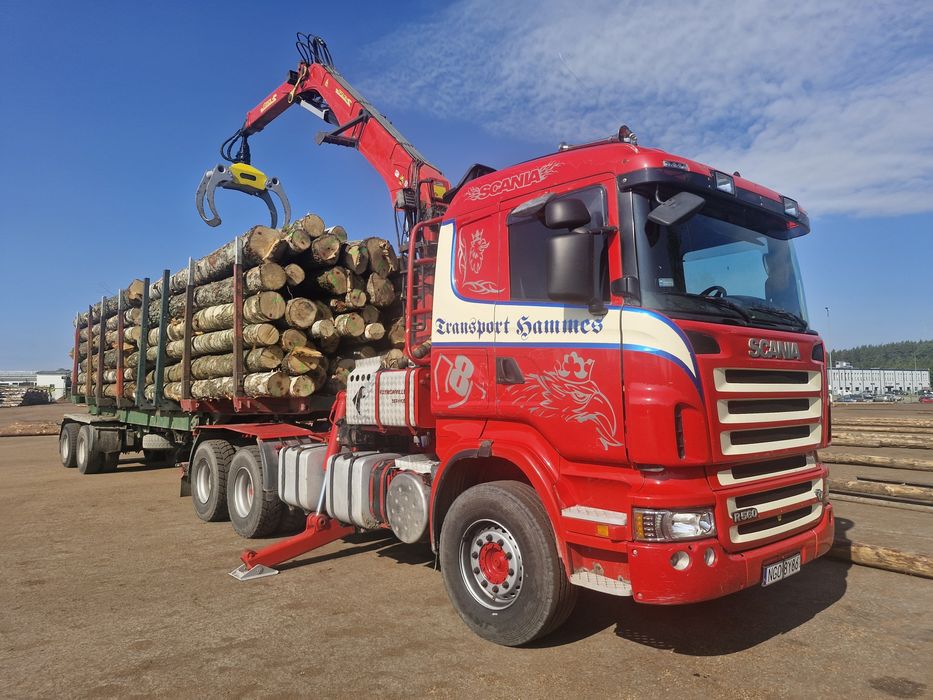 Scania r560 6x4 do drewna