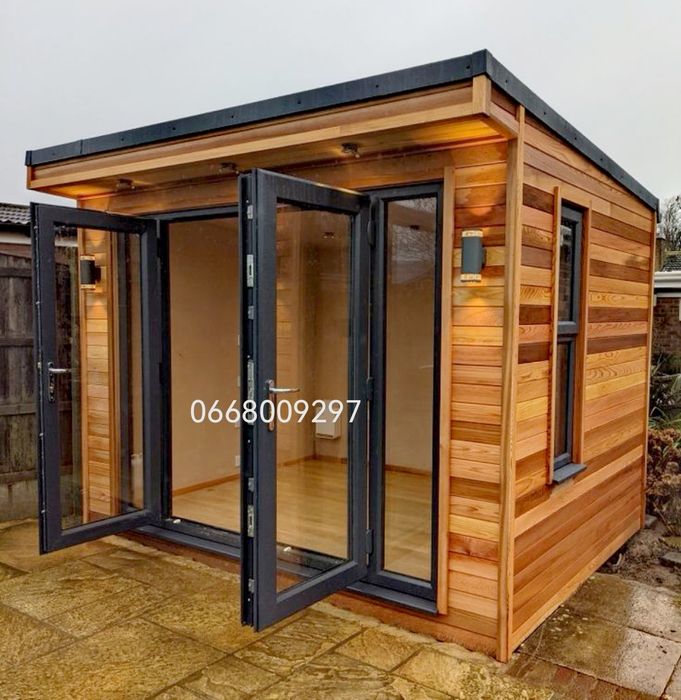 Модуль Мини Дом Дача Офис Домик для сдачи в аренду в стиле Barn House