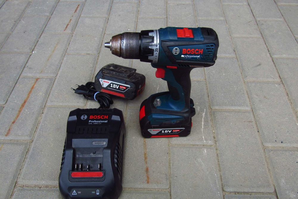 Wkrętarka BOSCH  GSR 18V-EC