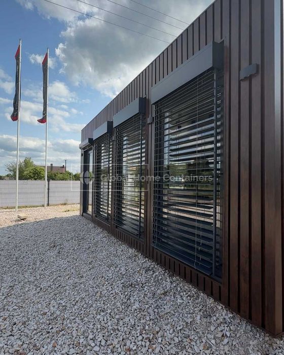 Pawilon mieszkalny biurowy kontener modułowy z płyty