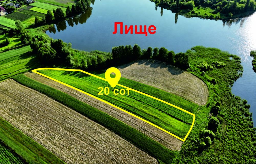 Земельна  ділянка Луцьк з виходом до ставка