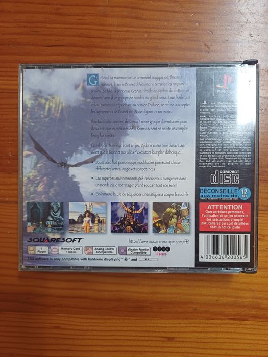 Final Fantasy IX, PS1