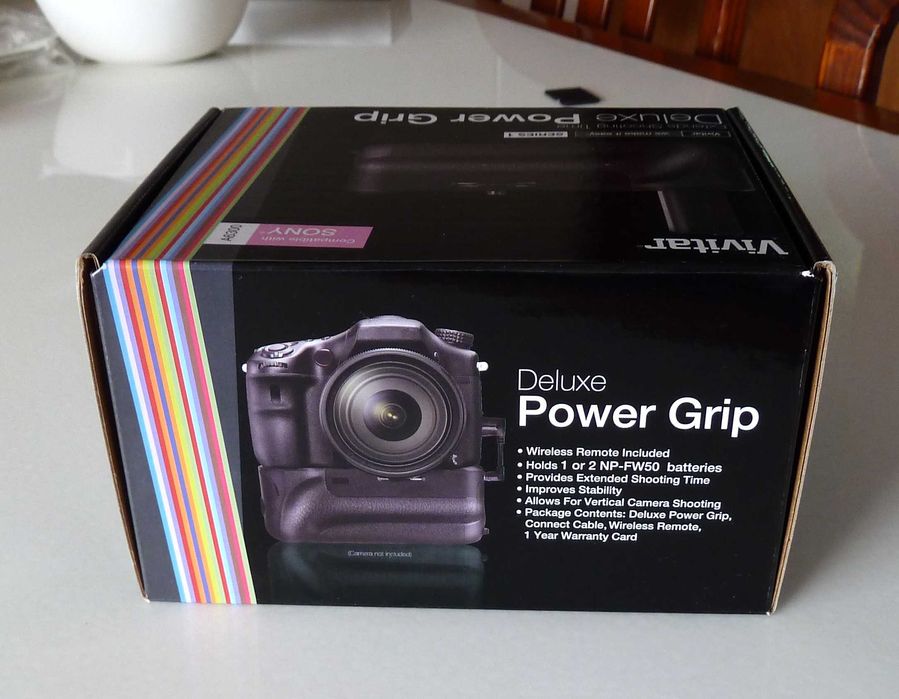 Vivitar Séries 1 Deluxe Power Grip para Sony 6000,6300,6500