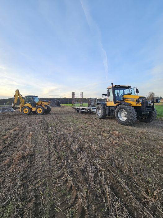 Usługi koparką transport wywrotka koparko ładowarką