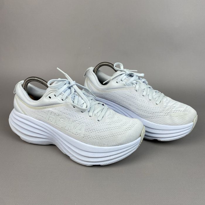 р.40 Оригінал! Hoka Bondi 8 колір білий Кросівки для бігу/залу