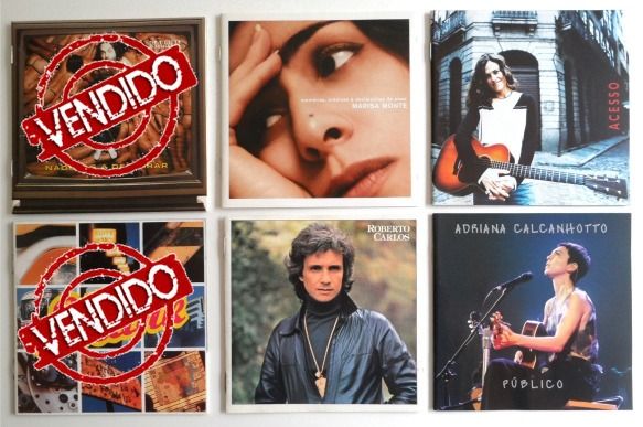 CD's Música Brasileira (individualmente ou em lote)