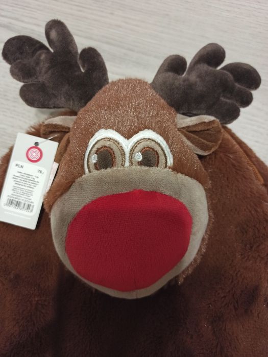 Plecak Reindeerly home & you nowy z metką, renifer