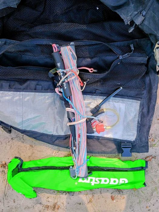 Продам Б\У КАЙТ+насос+трапеция сидячая +планка+доска+чехол