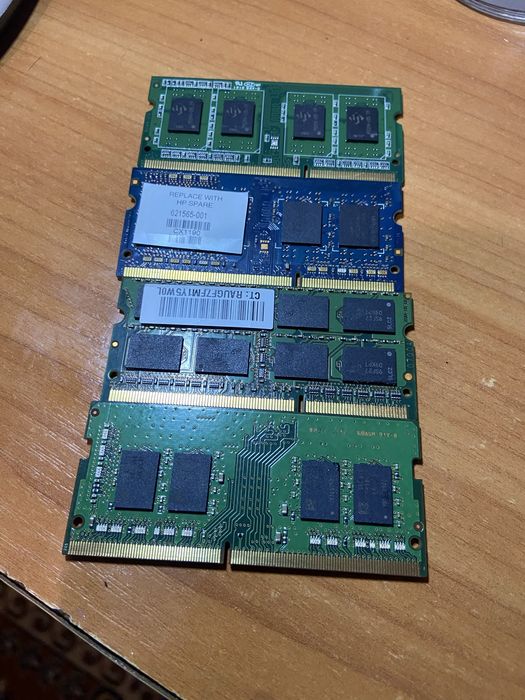 Оперативна пам'ять DDR3 SODIMM для ноутбука (1GB, 2GB, 4GB)