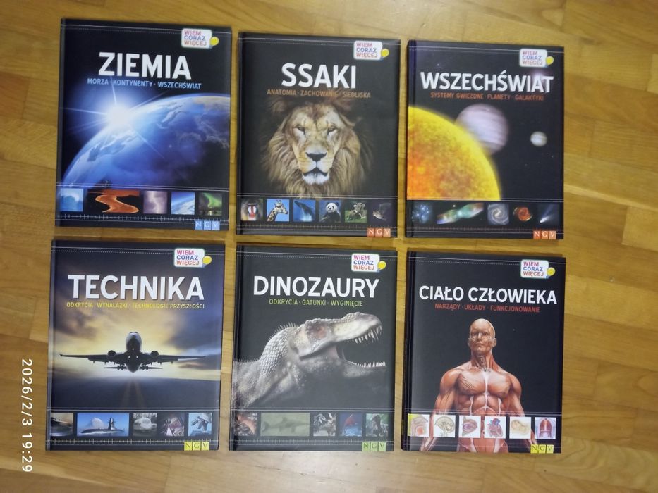 Seria WIEM CORAZ WIECEJ 6 części