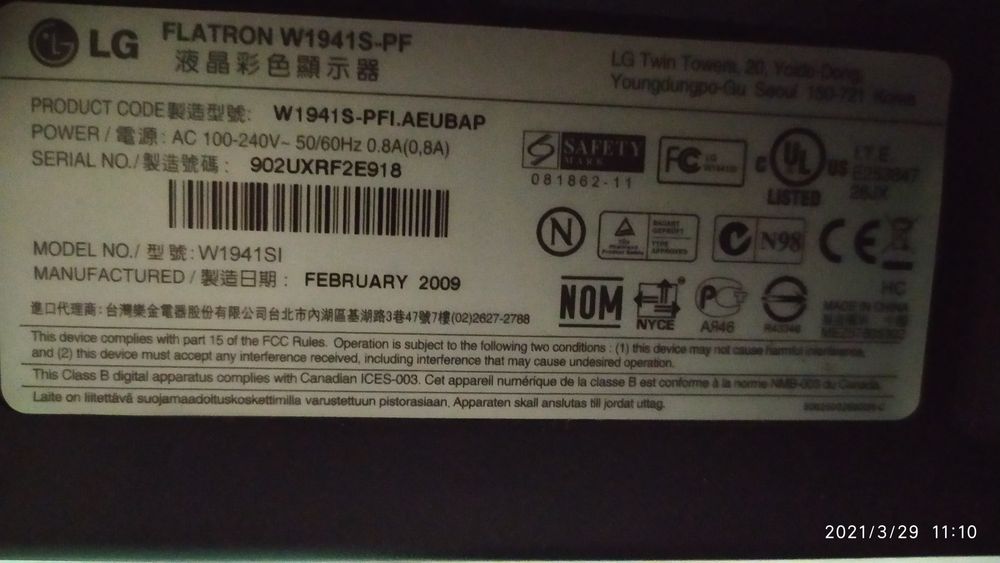 Monitor para computador