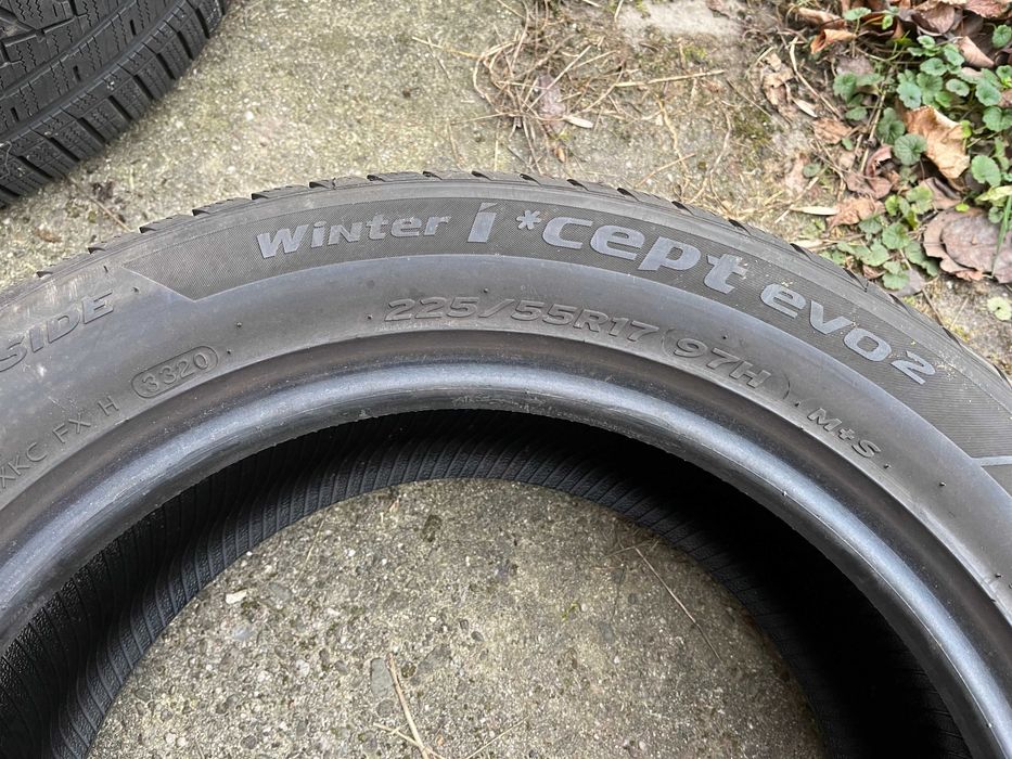Opony zimowe 2szt 225/55 R17 97H Hankook Winter I*cept Evo 2 #281