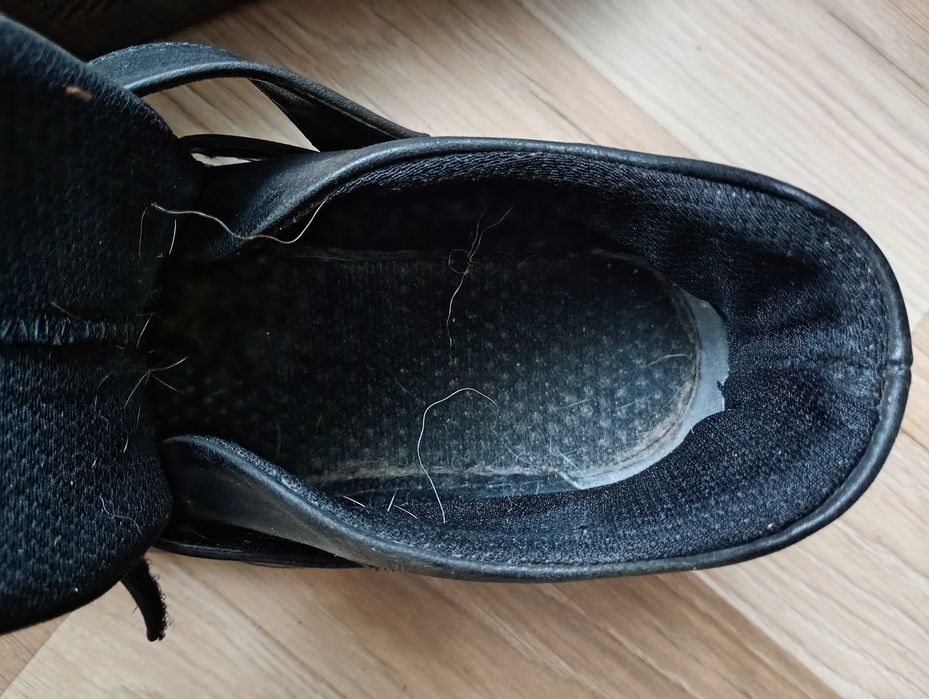 Czarne botki rozmiar 37