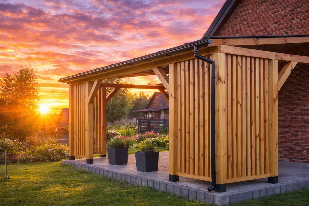 Taras, altana, meble