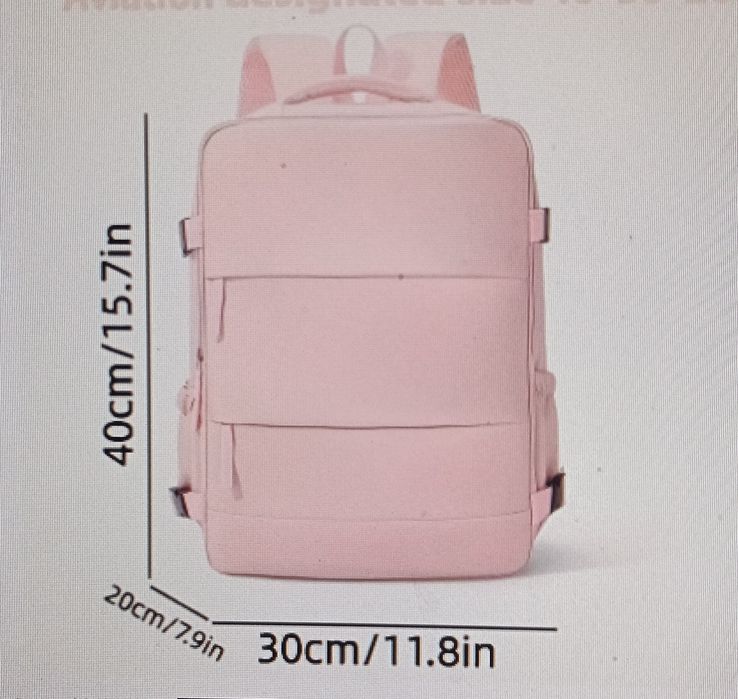 Mochila com vários compartimentos