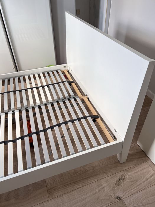Lóżko 140x200 malm + 2 stelaże lonset ikea