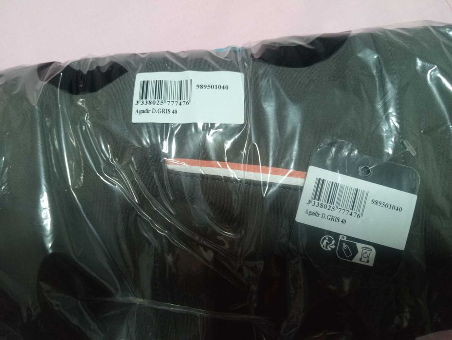 Calças / Leggings de Equitação Riding World Agadir Cinza