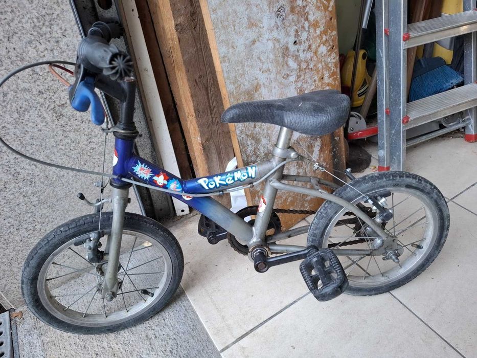 Bicicleta de criança pokémon roda 12