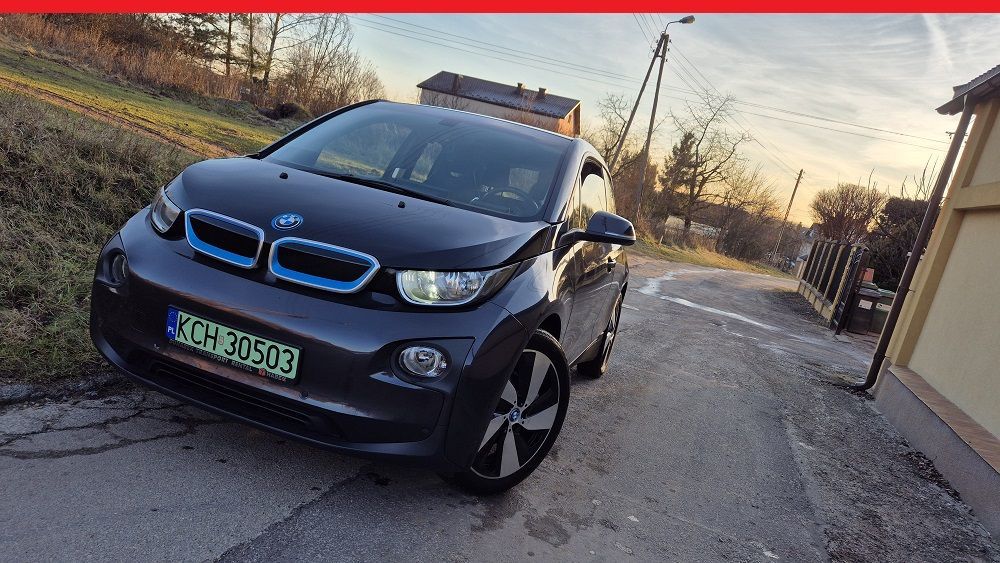 BMW i3 170Km-Navi Profesional-Kamera-Skóra-Orginał Pełen Serwis BMW