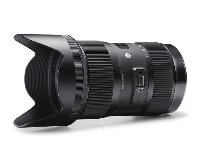 Об'єктив Sigma AF 18-35 mm f/1,8 DC HSM Art Nikon