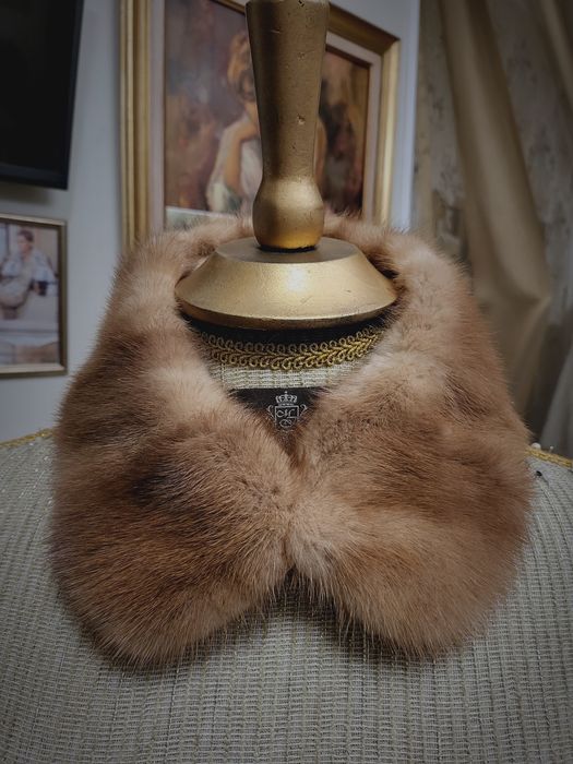 Golas em pêlo Vison Golden Honey  varias