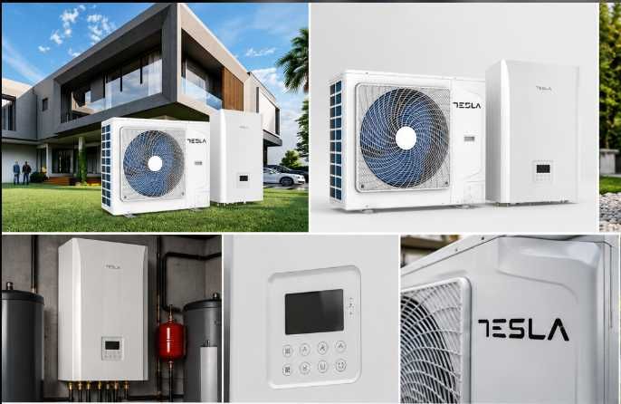 Pompa ciepła TESLA 12 kW | CO CWU chłodzenie | R32 | A++ | 3 lata gwarancji | Dostępność od ręki