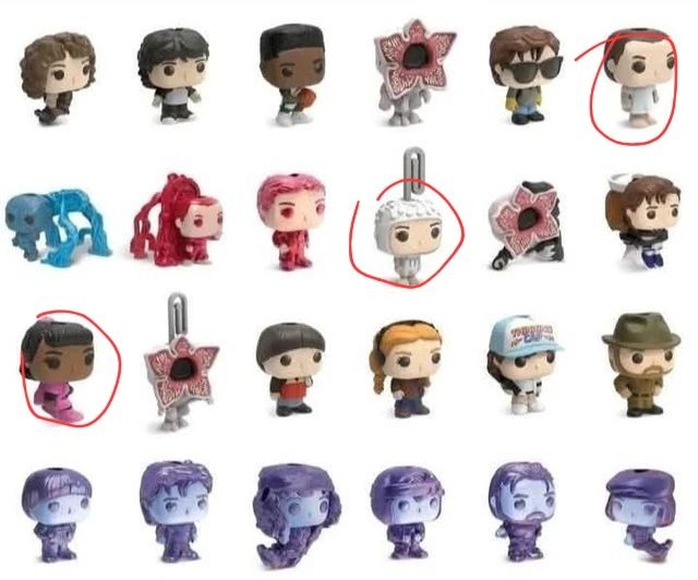 Фігурка Лукаса з осд, дивні дива kinder joy