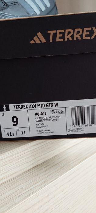 Adidas Terrex GORE-TEX трекінгові кросівки черевики ботинки 9US 26,5см