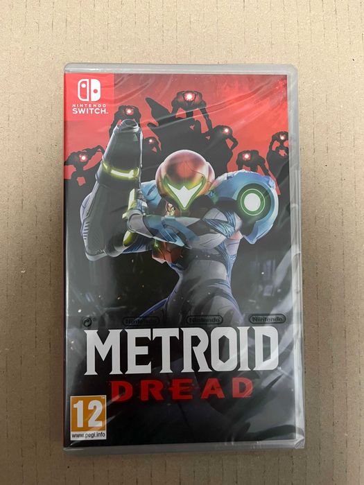 NOWA W FOLII Metroid Dread Switch Okładka ENG