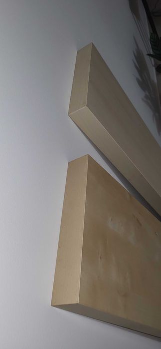 Estante de parede, ef carvalho c/velatura pinho, 110x26 cm