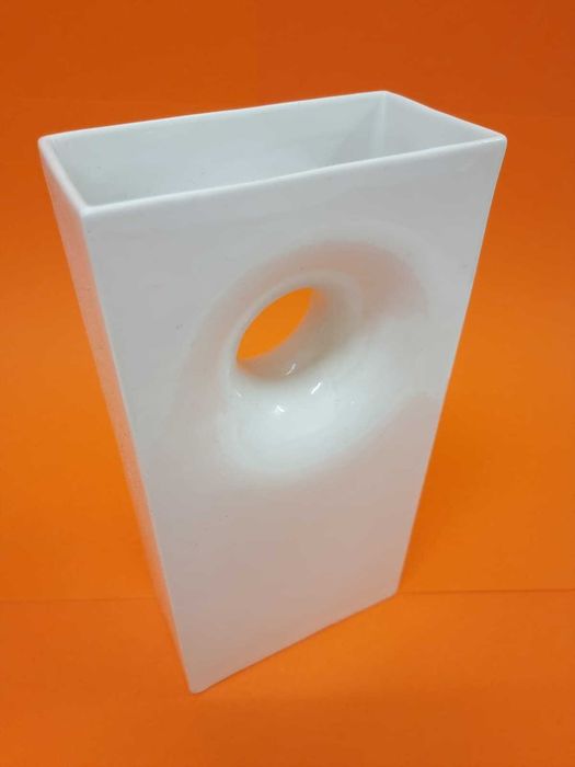 Vaso de cerâmica Gabbianelli Space Age Franco Bettonica Italia anos 70