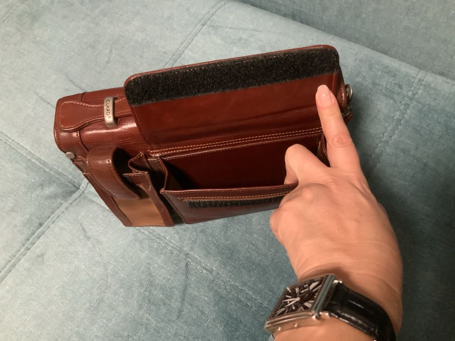 Шкіряні чоловічі сумки - барсетка