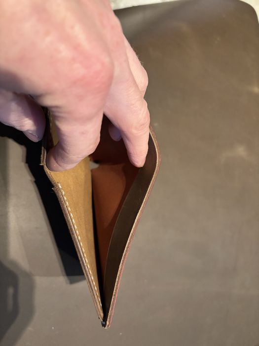 Portfel skórzany (rudy)