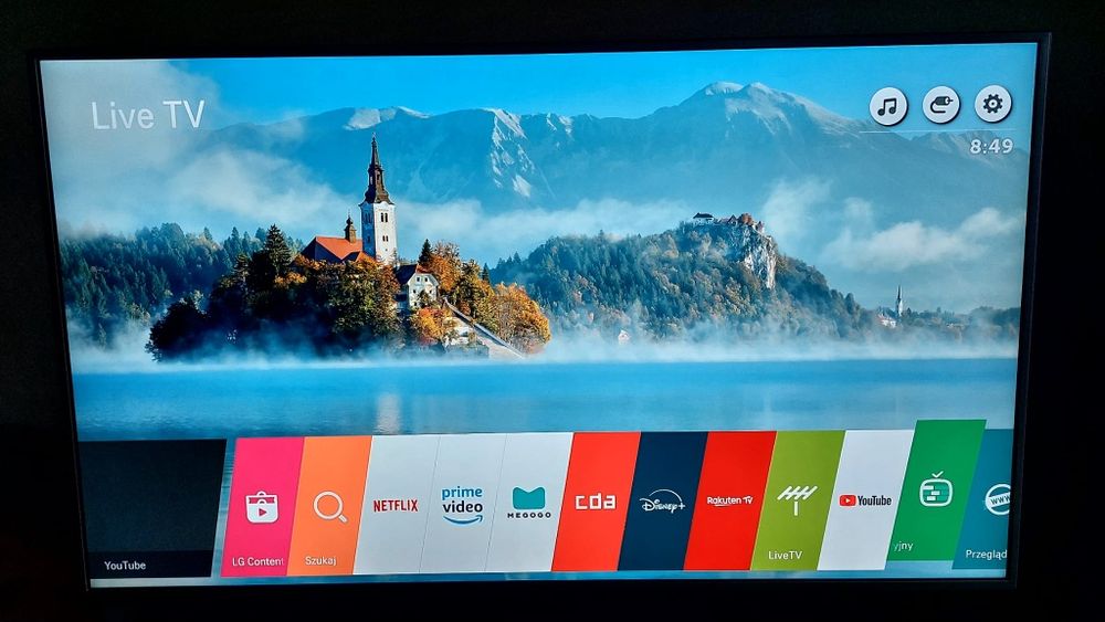Telewizor LG UHD 4K- 100Hz SMART-TV DVB-T2