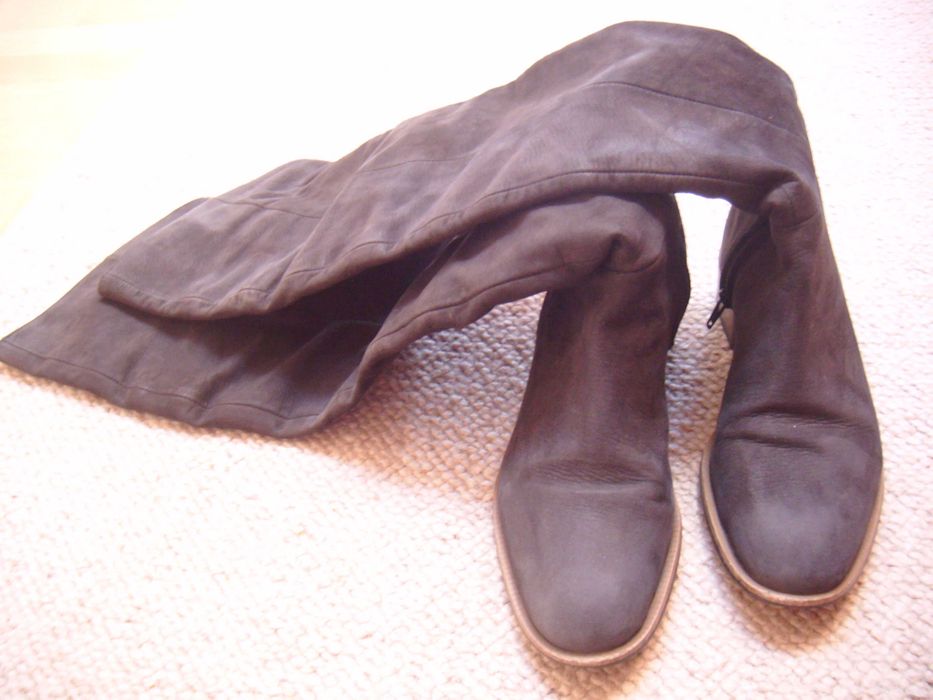 Kozaki, skóra, włoskie