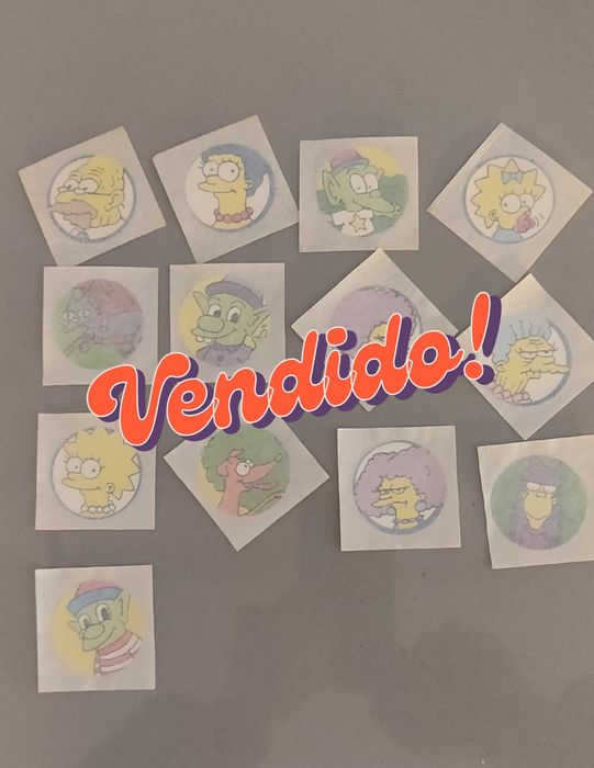 Os Simpsons ( Coleção, Cromos, Matutano, Bollycao, Chupa-Chups)