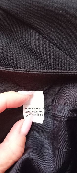 Spódnica czarna rozmiar XL rozmiar 42