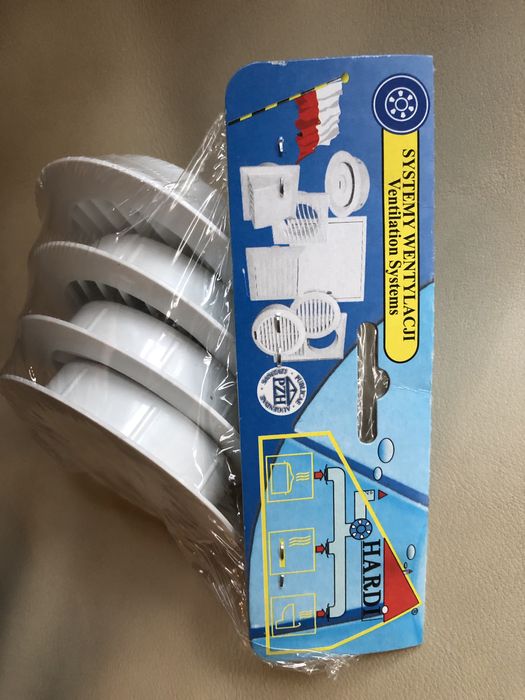 System wentylacji kratki Średnica 6 cm