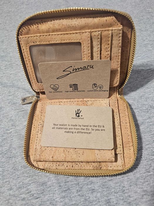 portfel Simaru korkowy