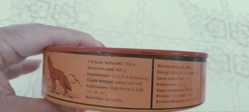 Surstromming kiszone śledzie