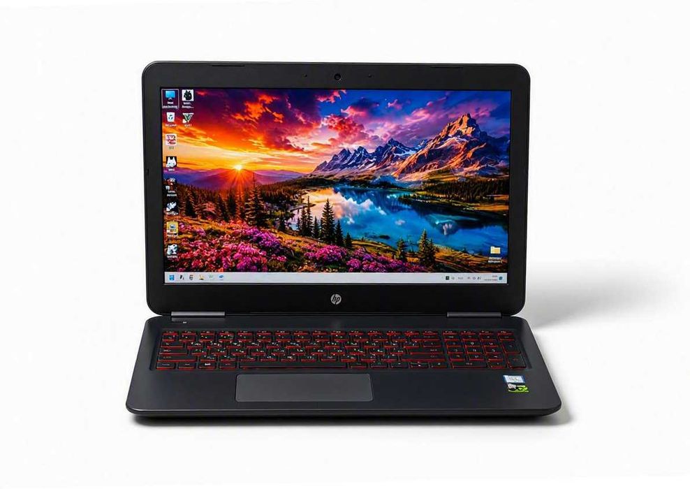 Супер Ноутбук Премиум Игровой Надёжный HP OMEN 15-AX202NF Core i5-7300H 8GB SSD 128GB HDD 1000GB GTX1050
