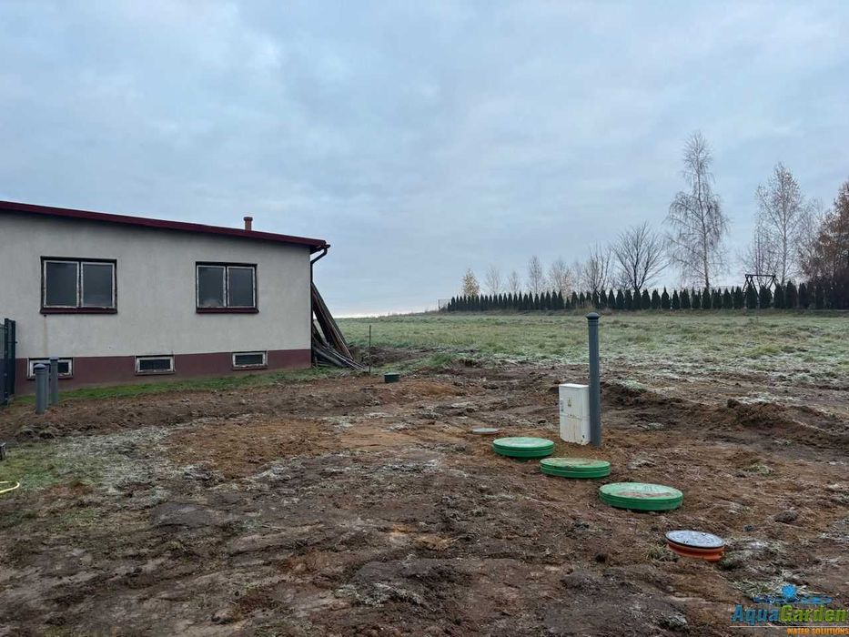 Przydomowa biologiczna drenażowa oczyszczalnia ścieków MONTAŻ BIO-TECH