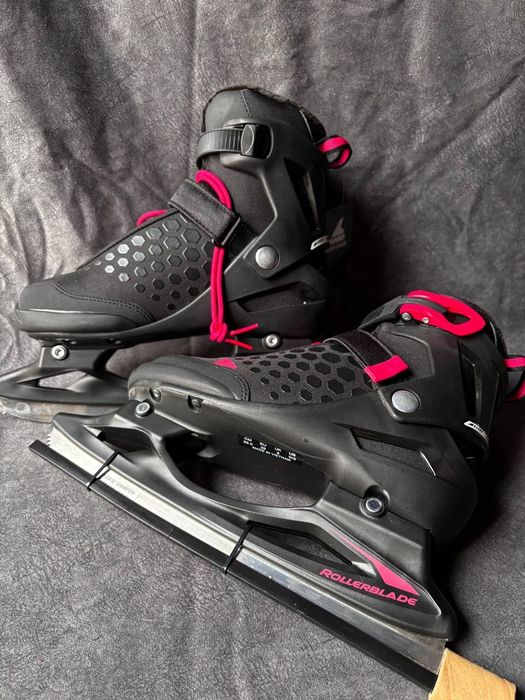 Ковзани ( коньки) льодові м'які НОВІ, розмір і колір в описі