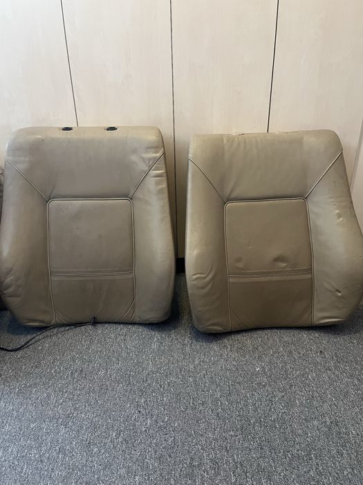 E46 poszycie fotela skóra lightgelb i hellbeige